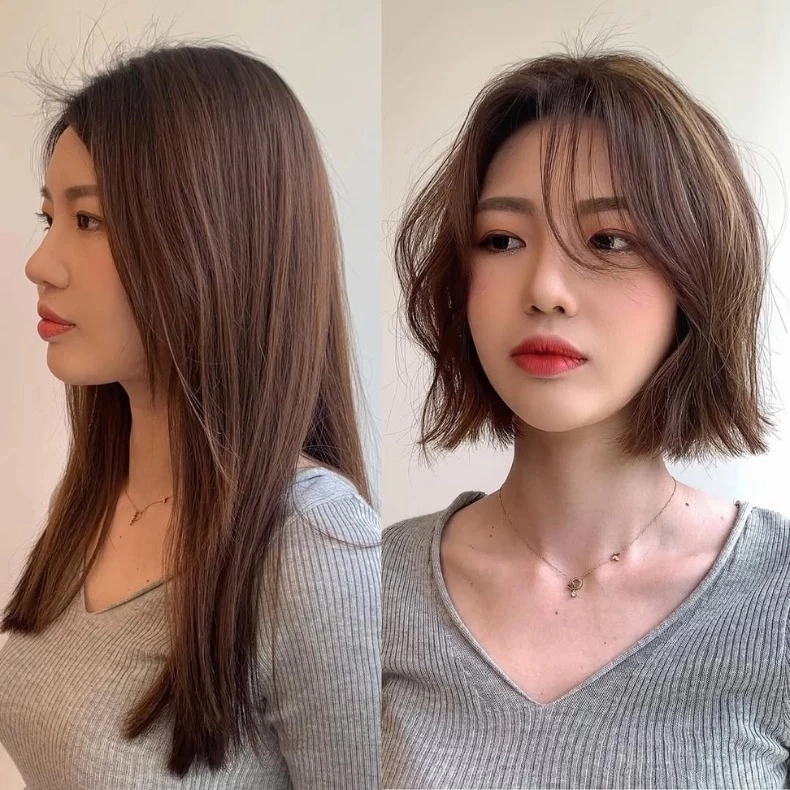 Độ dày hoặc mỏng của tóc